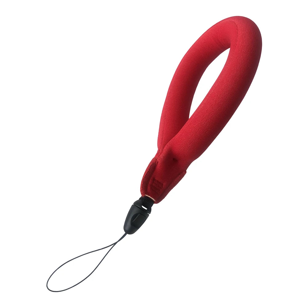 Ajustable Floating Strap Waterproof Camera Cell Phone Float Underwater Wrist Strap For GoPro Accessories Nikon Canon Fujifilm Zpaxo Red