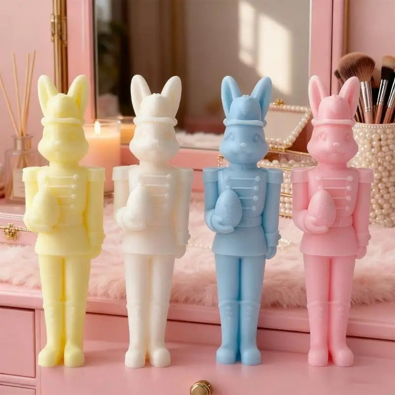 Silicones Easters Bunnies Nutcrackers Mold Easy Crafting Projects