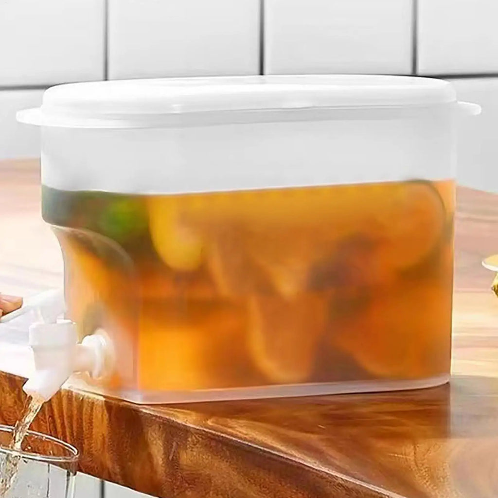 2.8L Cold Water Pitcher with Faucet – Fridge Drink Dispenser Beverage Pitcher Zpaxo