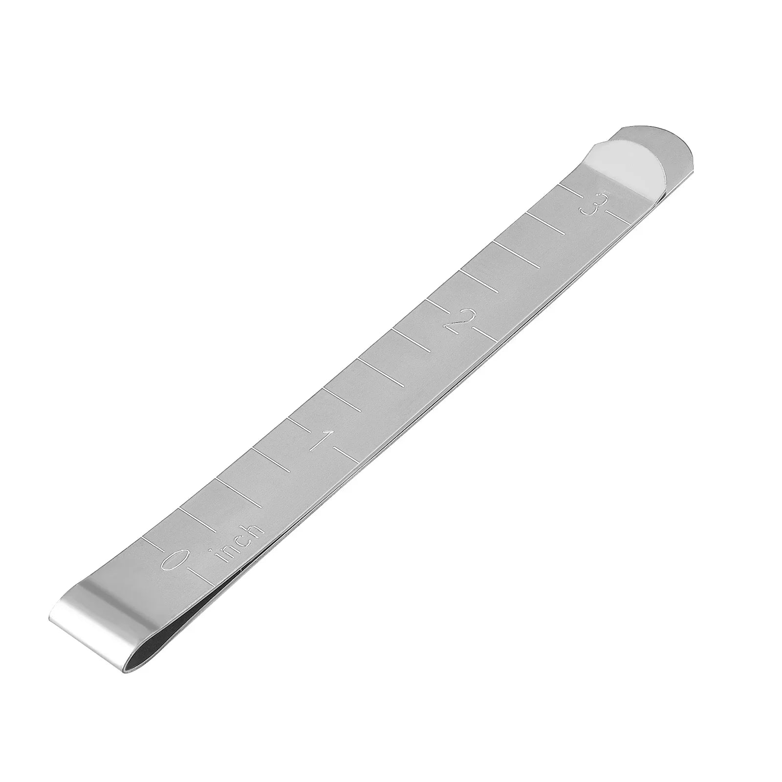 1/3/5Pcs Sewing Hemming Clips Stainless Steel Hemming Clips Metal Crimping Clip Fabric Measuring Ruler DIY Sewing Clip Tools Zpaxo 1 pcs 107X12X6mm
