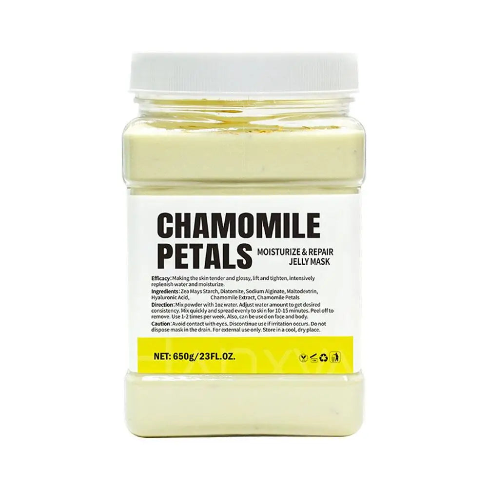 Gold Crystal Jelly Mask Powder 650g – Hydrate & Fade Wrinkles Facial Mask Powder Zpaxo chamomile