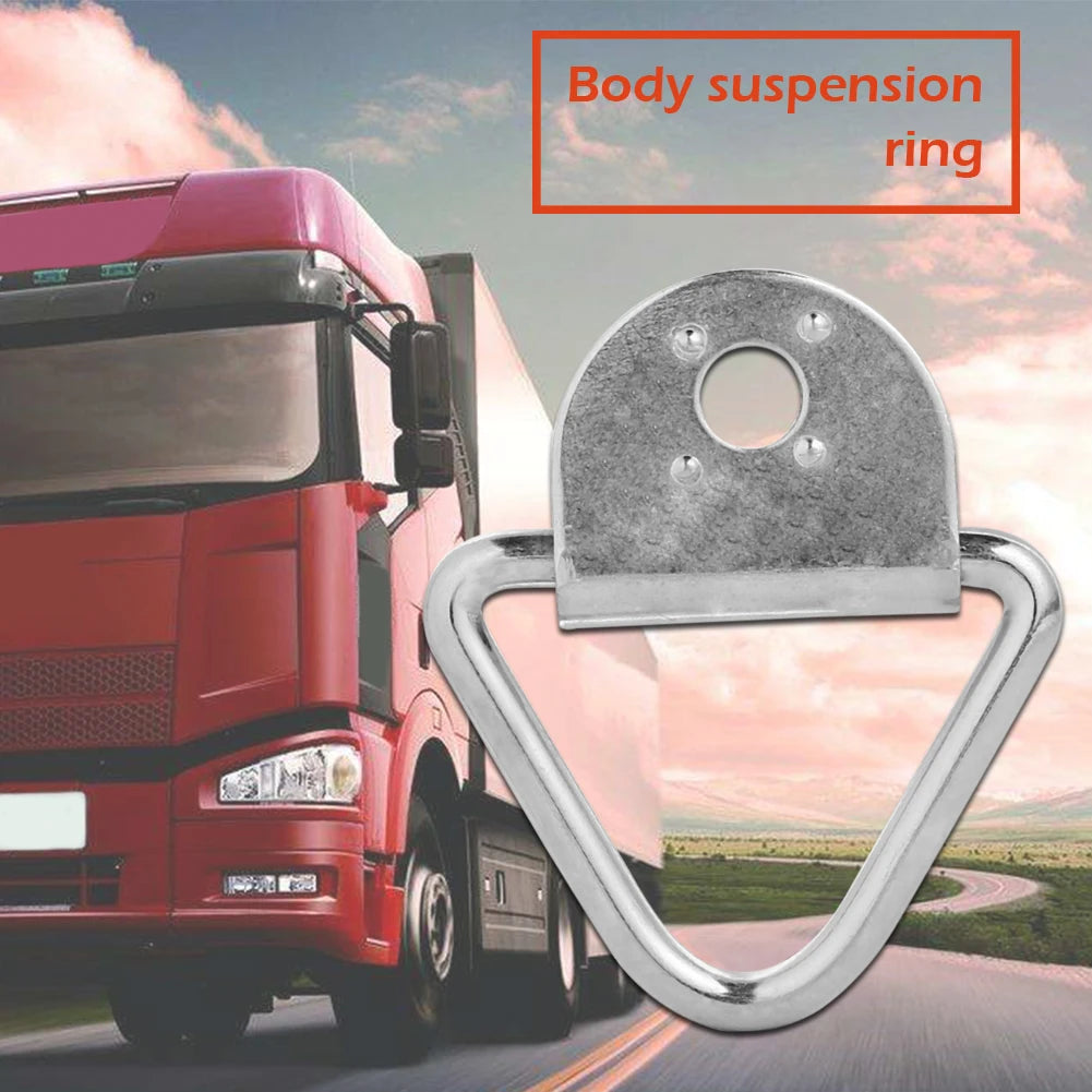 1433lbs Tie Down Lashing Ring+Cleat Anchor for Truck Trailer Van Boat Horsebox Zpaxo