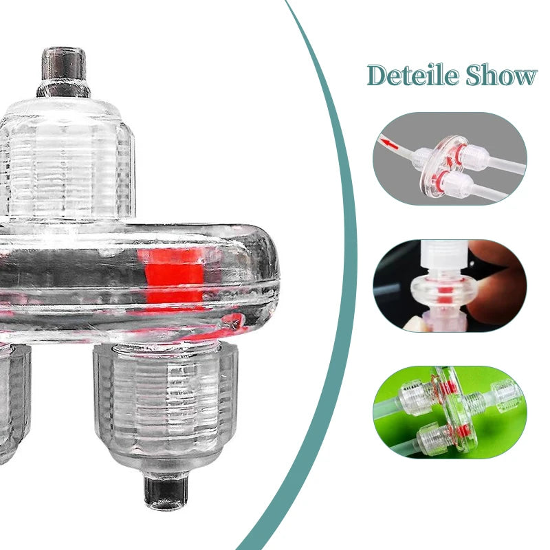 Durability Aquariums Fish Tank Oxygenation Pump Check Valve Oxygen Zpaxo