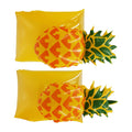 Kids Pool Floats Cute Inflatable Pineapple Sleeves Pool Swimming Floats For Water Beach Lake Summer Vacation Travel Boat Cruise Zpaxo China Mainland