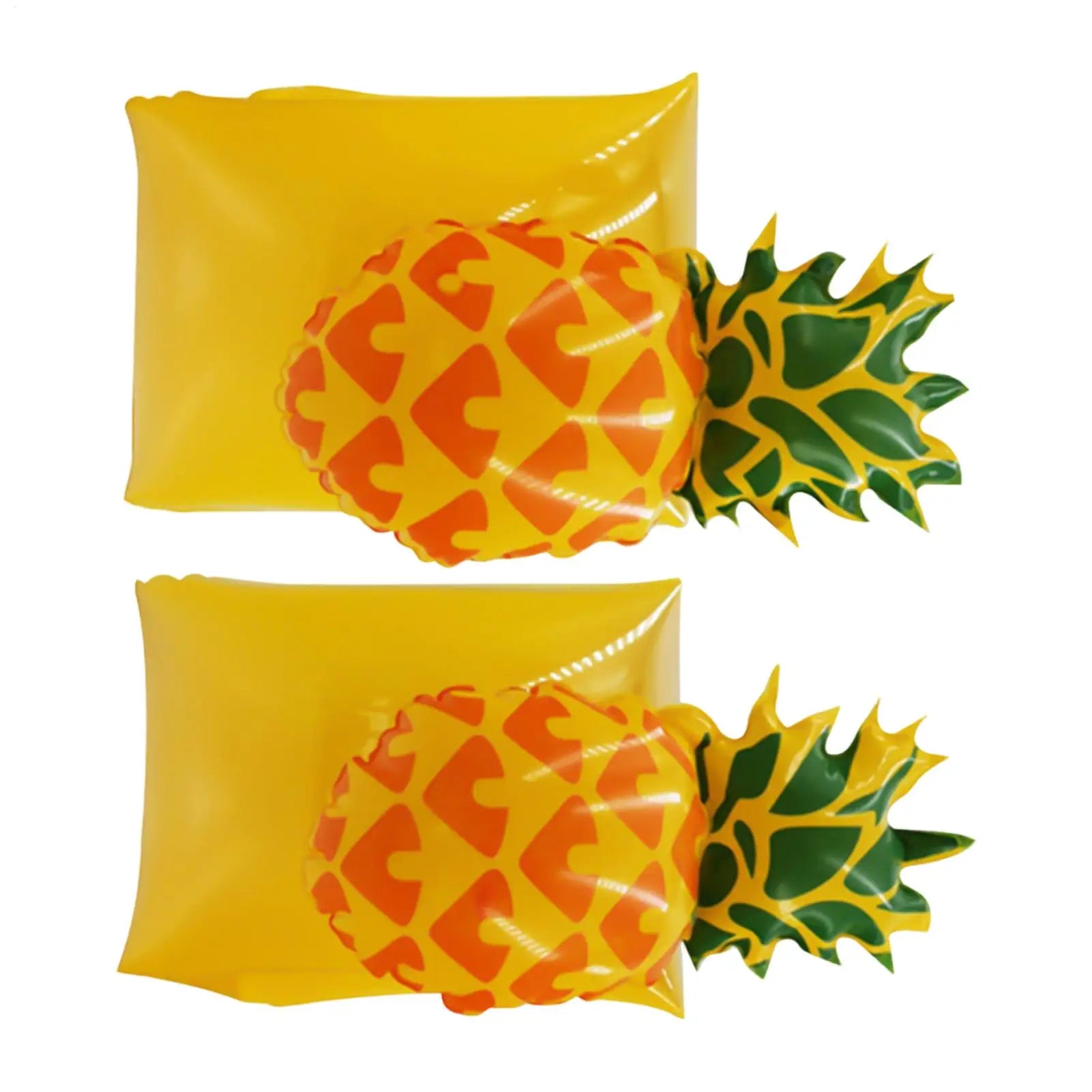 Kids Pool Floats Cute Inflatable Pineapple Sleeves Pool Swimming Floats For Water Beach Lake Summer Vacation Travel Boat Cruise Zpaxo China Mainland