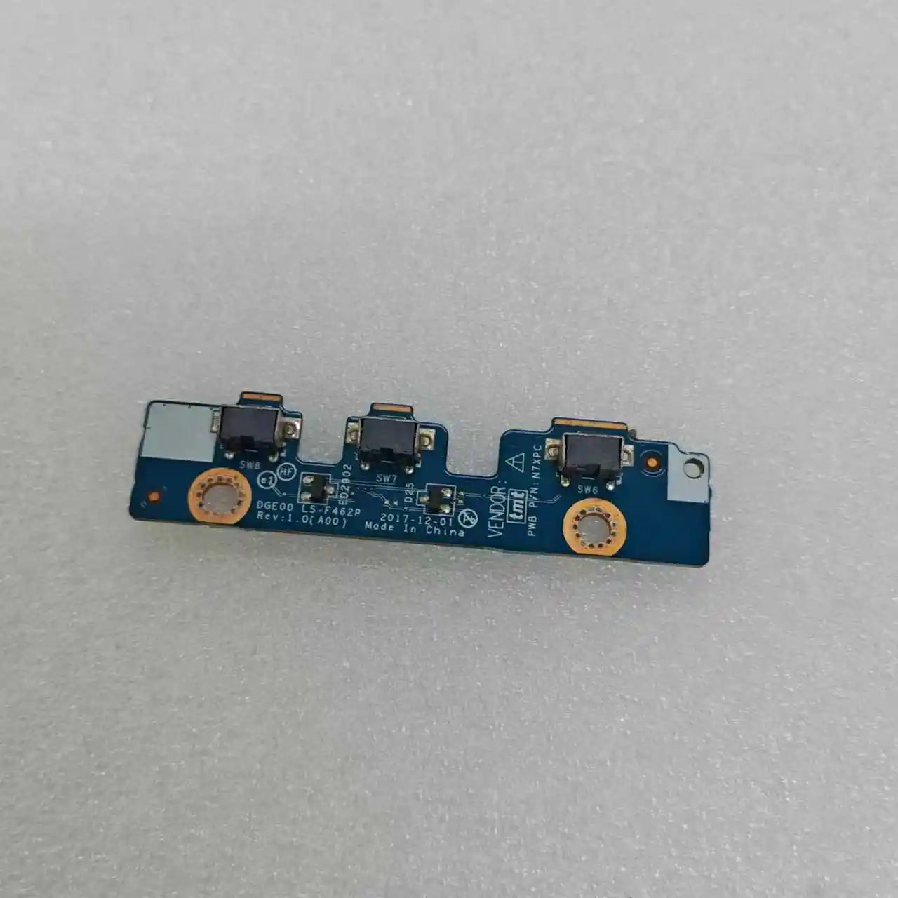 Dell Latitude 3190 2-in-1 Power Volume Button Circuit Board HUC03