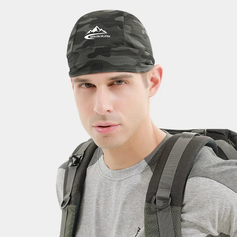 Cycling Cap Quick Dry Outdoor Anti-UV Sports Cooling Hat For Men Women Skull Cap Helmet Liner Sweat Cap for Bike MTB Running Hat Zpaxo