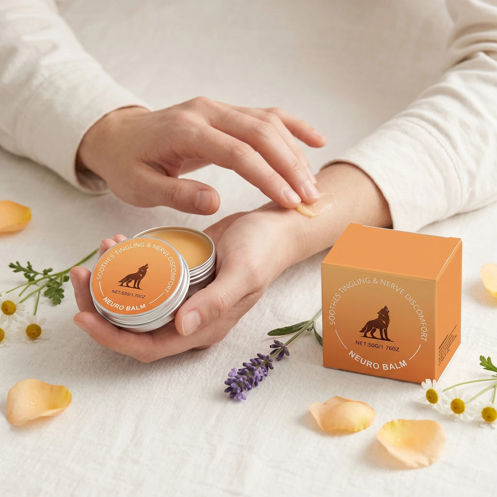 Herbal Nerve Relief Balm – Joint & Muscle Soothing Ointment Joint Relief Balm Zpaxo