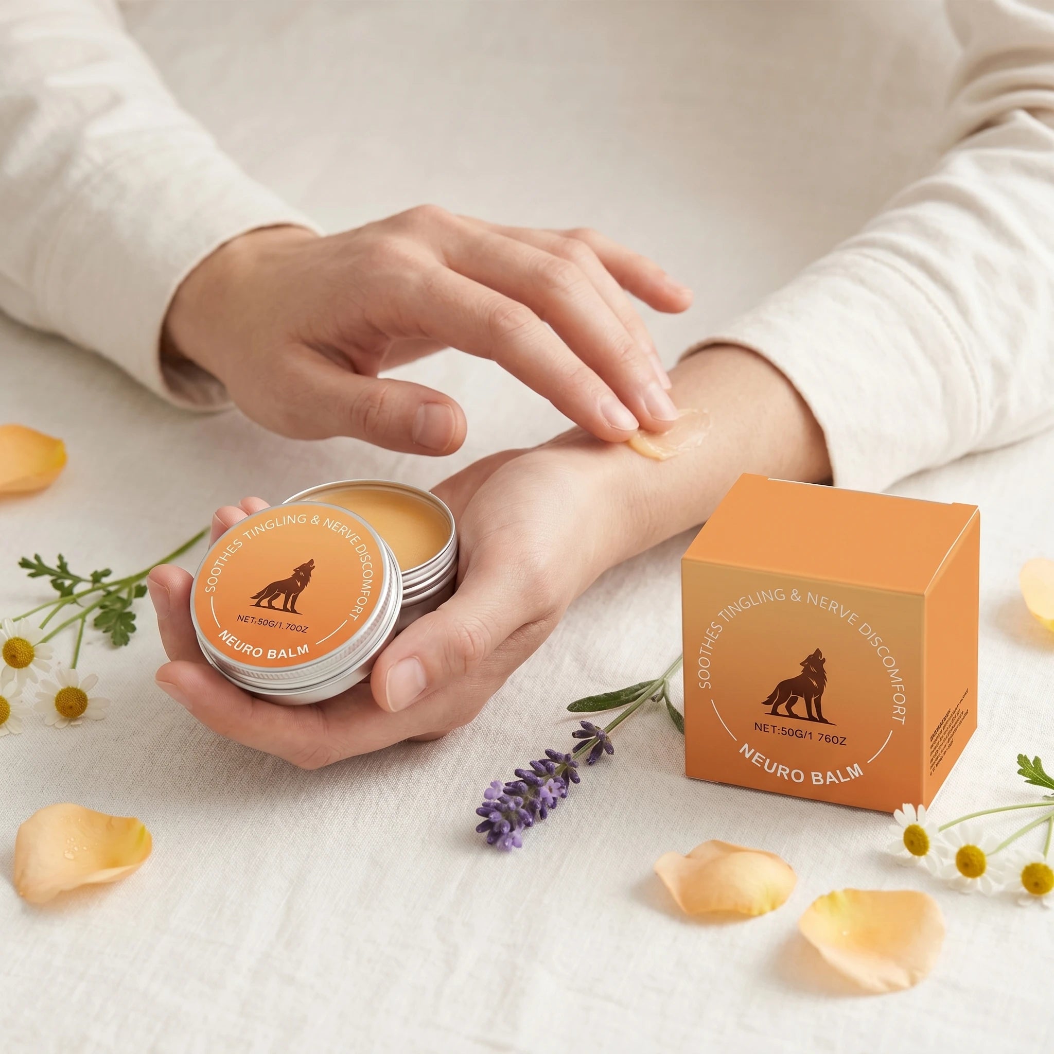 Herbal Nerve Relief Balm – Joint & Muscle Soothing Ointment Joint Relief Balm Zpaxo