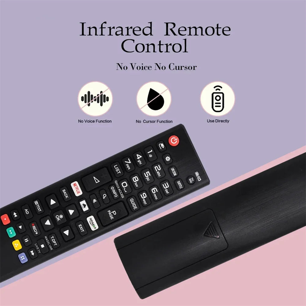 AKB75095308 LG TV Replacement Remote – UJ Series Compatible TV Remote Control Zpaxo