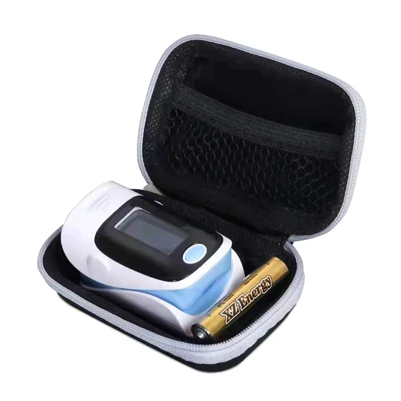 Oximeter Storage Box Oximeter Cover Kit Bag Tool Bag Protection Bag EVA Neutral Oximeter Zipper Storage Bag Zpaxo
