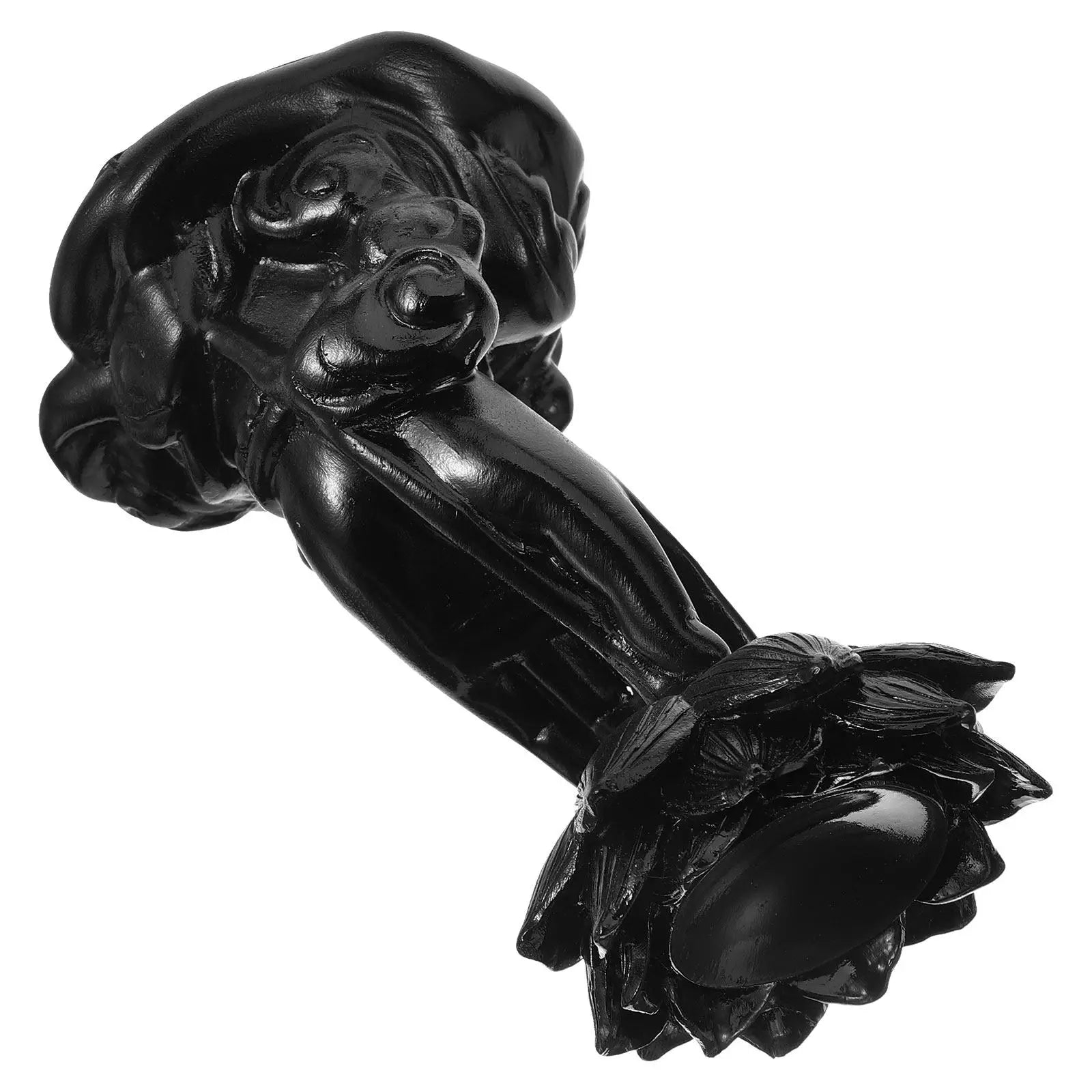 Lotus Buddha Hand Crystal Ball Holder Resin Stand Sphere Support
