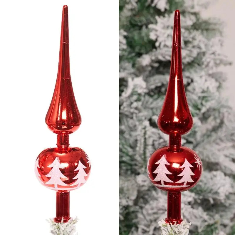 Plastic Christmas Tree Toppers Star Festival Holiday Decoration Safe