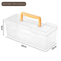 Professional Plastic Tool Organizer Transparent Parts Storage