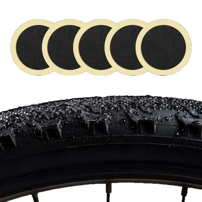 Glue-Free Bicycle Tire Patch Kit – 10/20/30 Pcs | Quick Fix