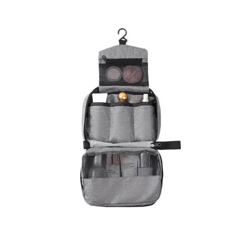 Hanging Travel Toiletry Bag – Wet & Dry Separation Organizer