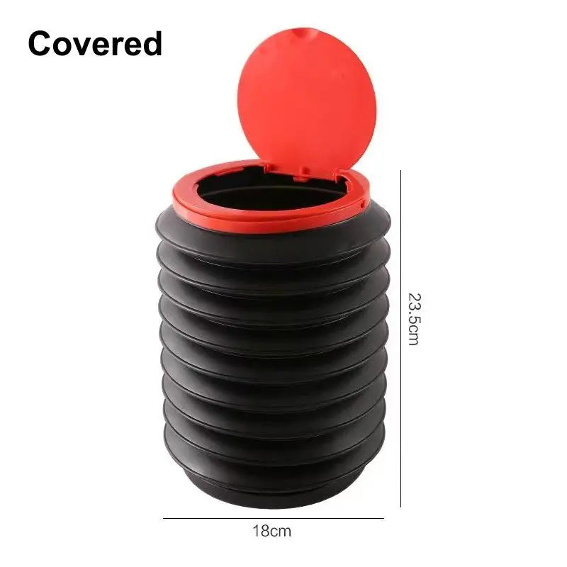 Multifunction Foldable Bucket Car Trash Can Outdoor Camping Waste Zpaxo A2
