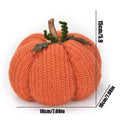 Crochet Pumpkins Handmade Fall Decor Knitted Pumpkin Ornaments