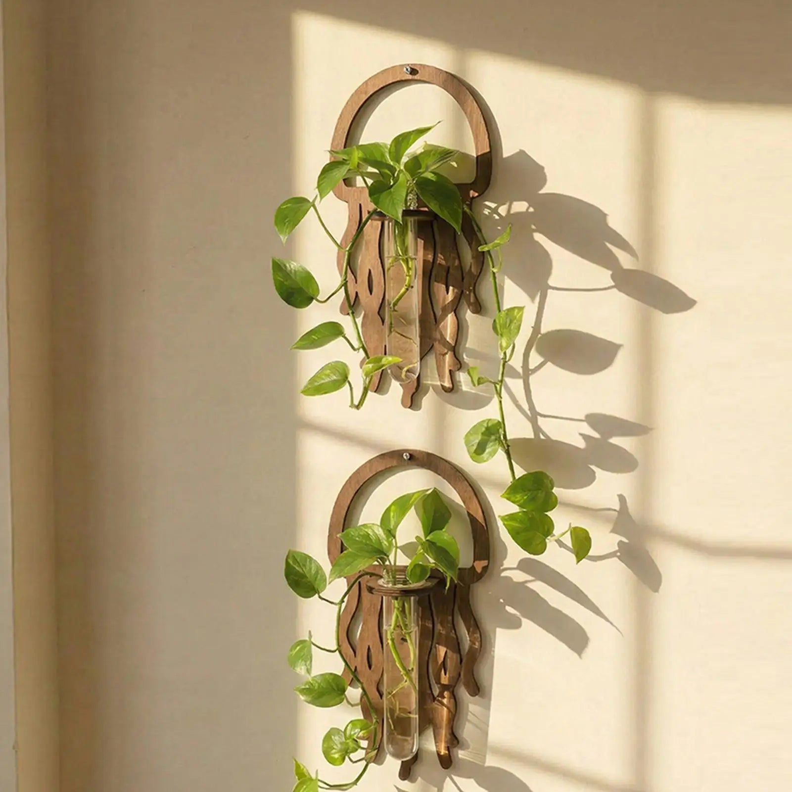 Propagation Stations Wall Jellyfish Wood Room Decoration Test Tube