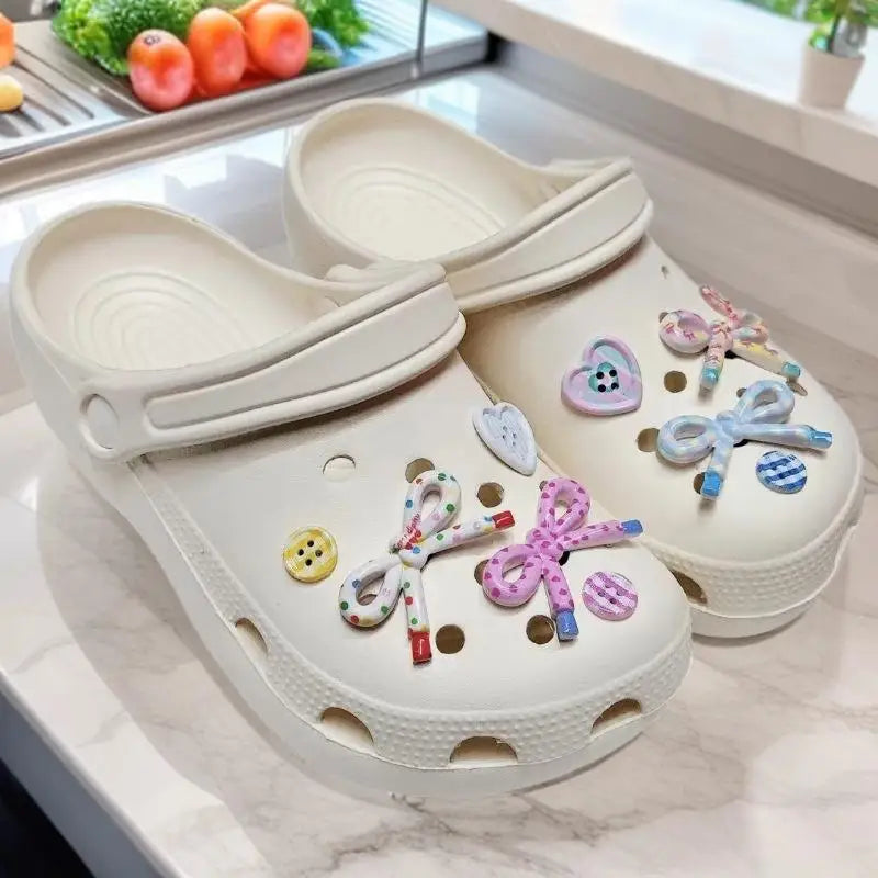 Novelty Shoe Decorations Ins Charms Detachable Butterfly Accessories Zpaxo