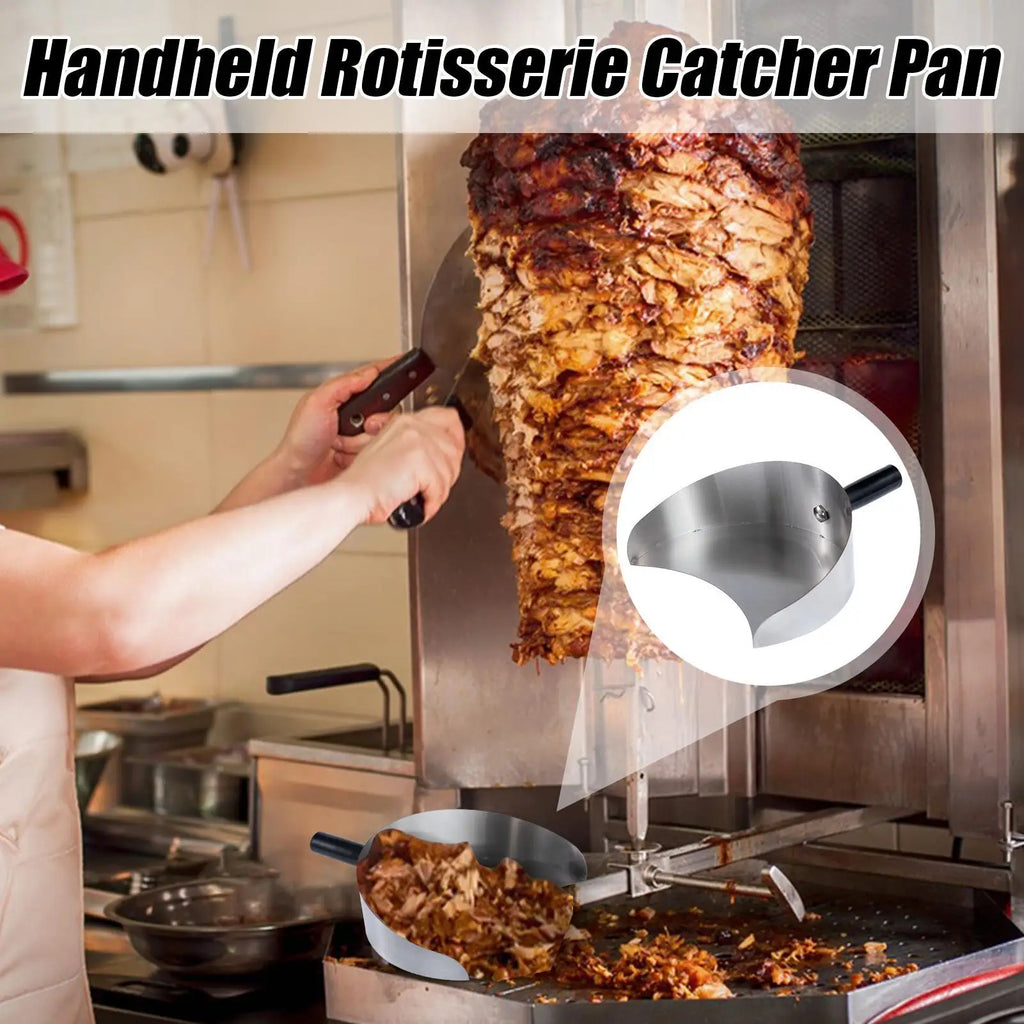 Meat Catcher Grill Large Capacity Barbecue Shovel Multifunctional