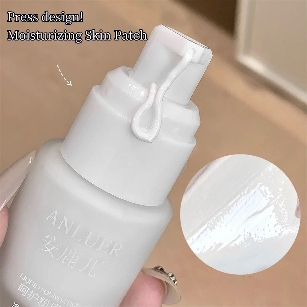 White Matte Face Foundation Full Coverage Long Lasting Waterproof Liquid Foundation Cosplay Stage Face Painting Flawless Makeup Zpaxo