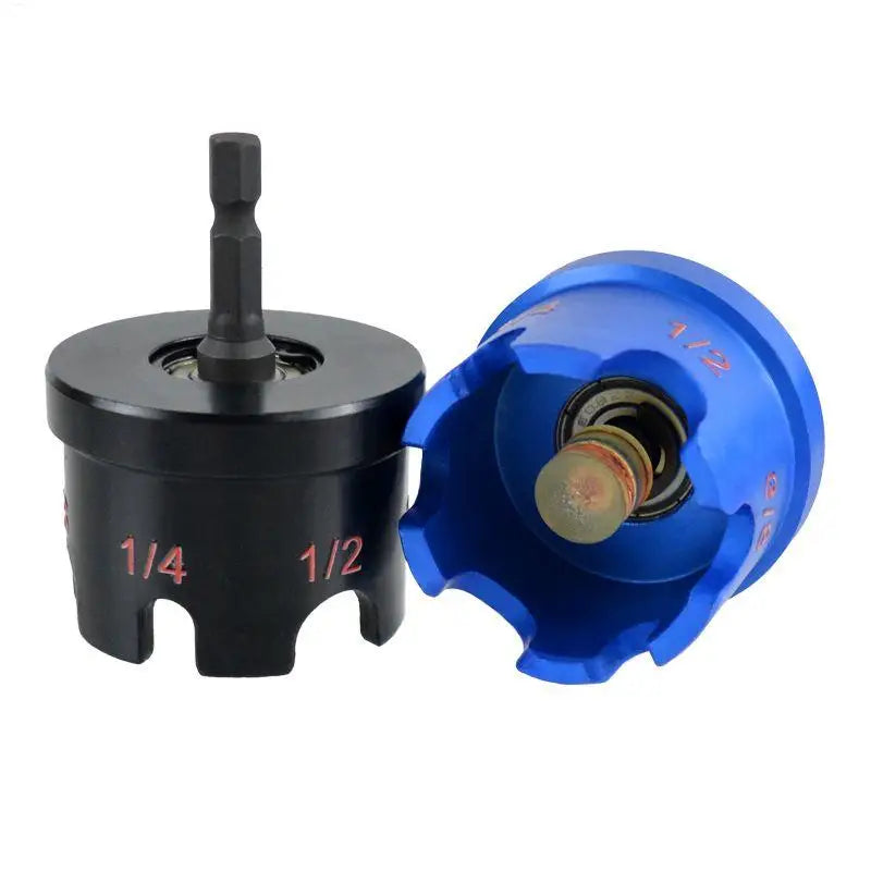 All Thread Nut Driver Fast Extractor Tool Aluminum Alloy Quick Nut Bolt Removal Attachment for Construction Home Furniture Zpaxo