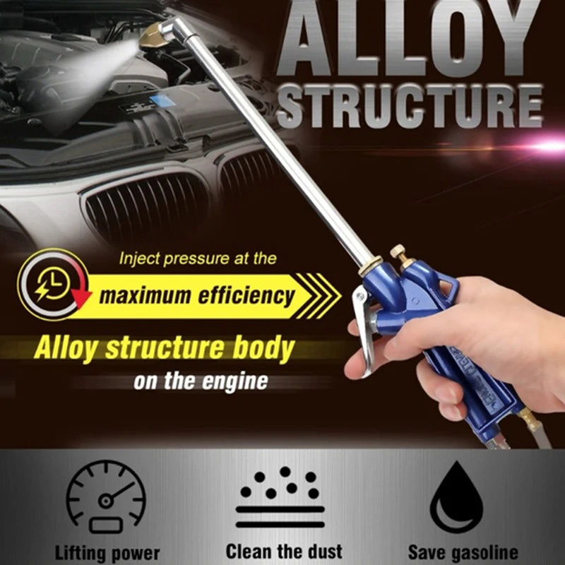 Air Power Siphon Engine Oil Water Cleaner Gun Cleaning Degreaser