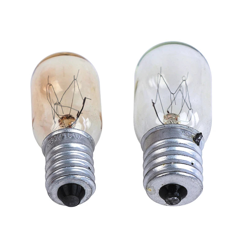 15w Refrigerator Bulb Microwave Light E12 E14 E17 Toaster Steam 230V