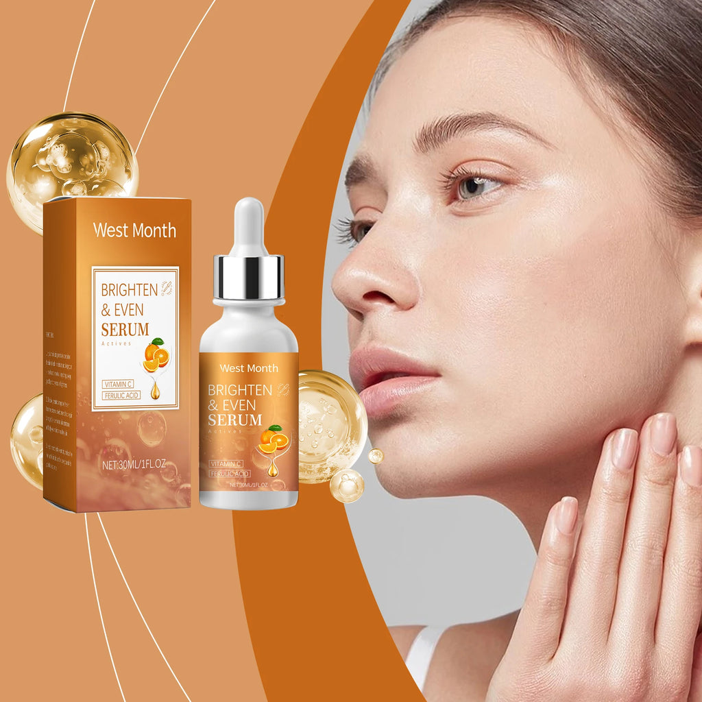 West Month Vitamin C Brightening Serum Reduce Melanin Brighten Even Zpaxo
