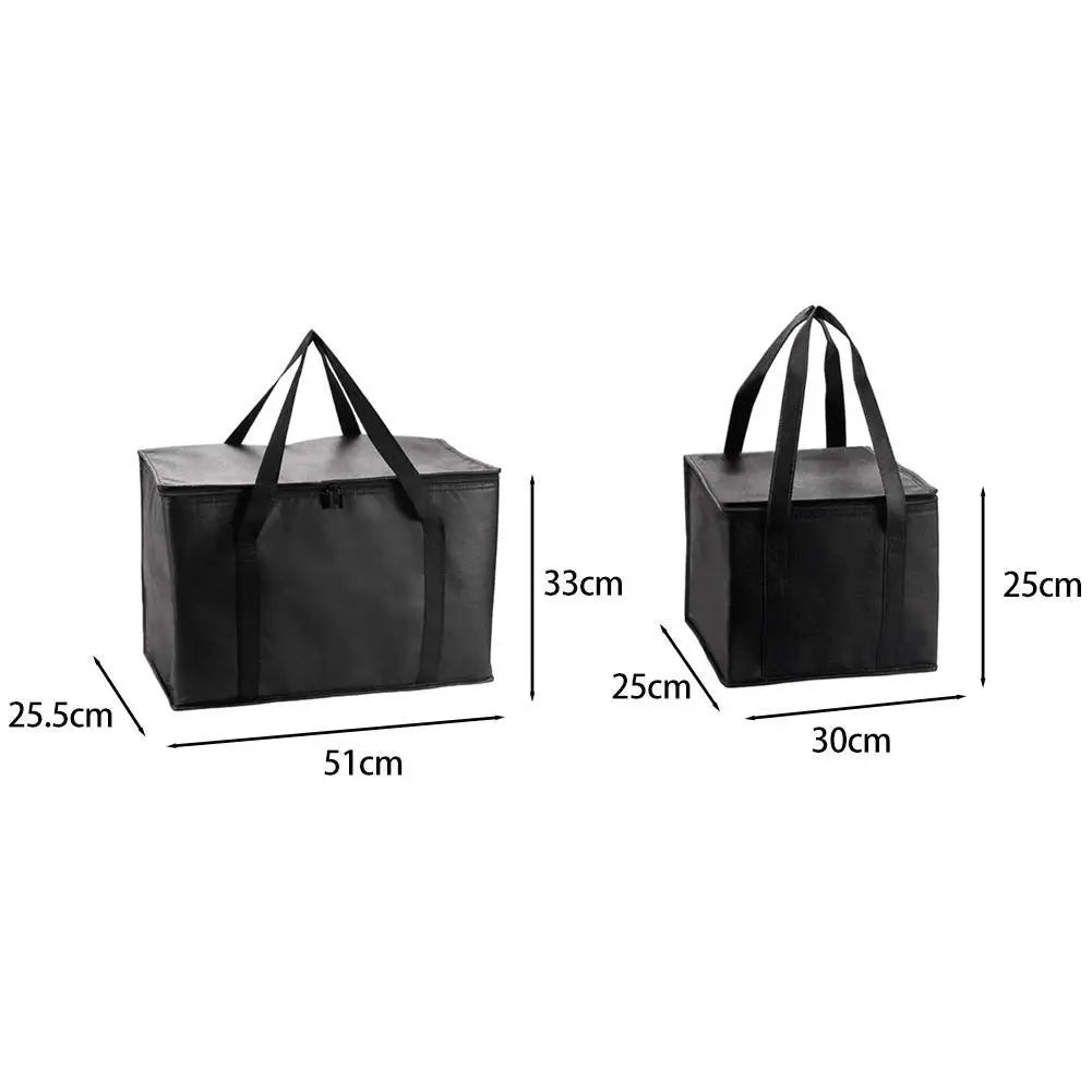 Portable Insulated Lunch Cooler Bag | Thermal Picnic Tote S/L Insulated Cooler Tote Zpaxo S and L