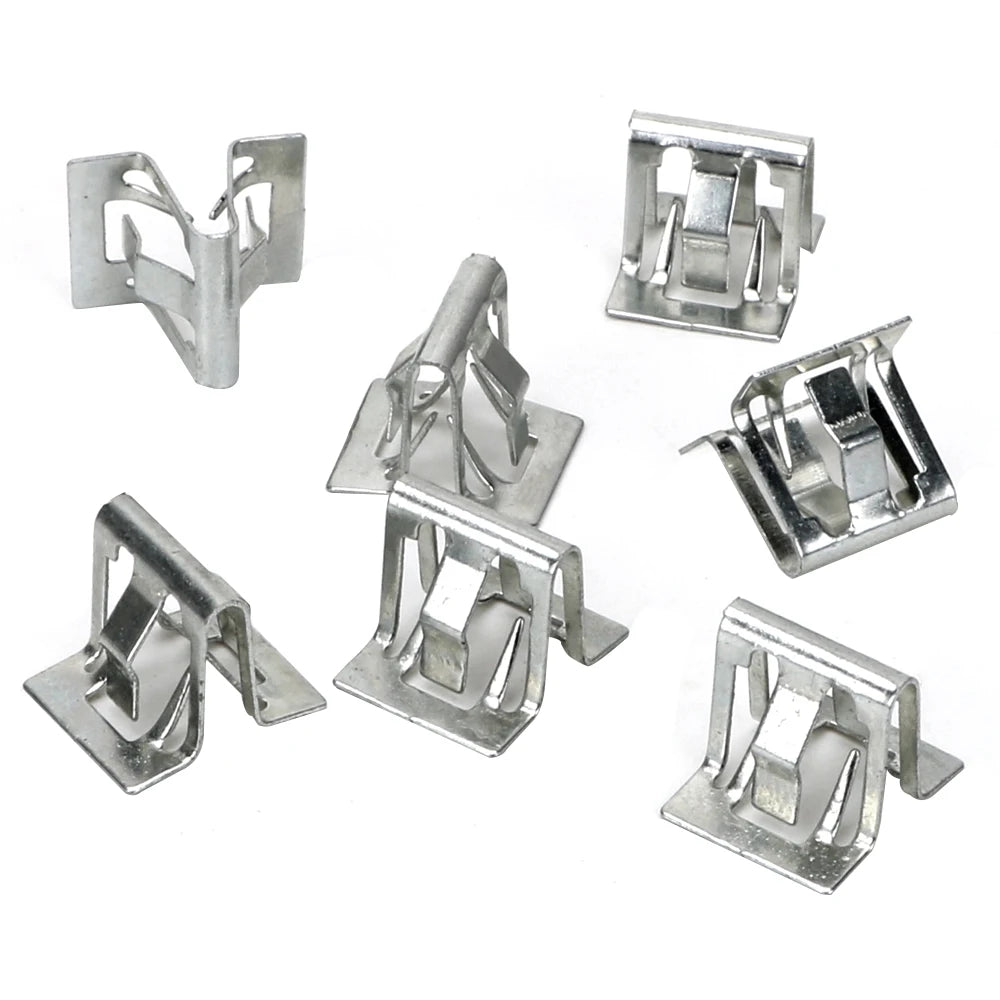 Universal Car Fasteners Interior Trim Plate Fixed Iron Clip Buckle