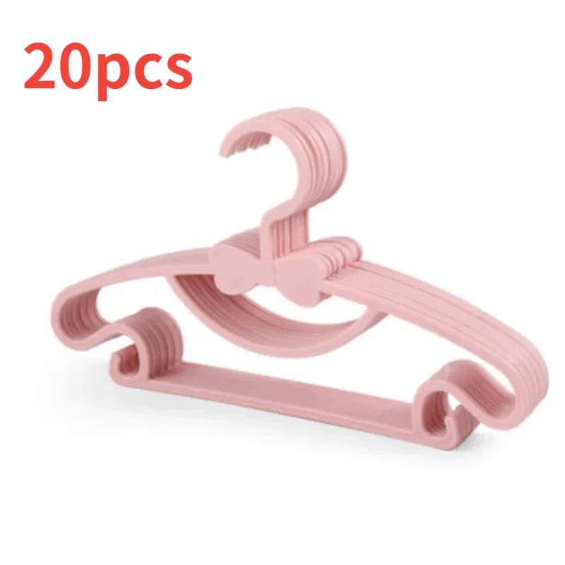 Baby Plastic Hanger No Trace Children Air Clothes Portable Windproof