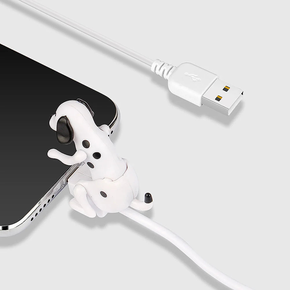 Funny Dog Fast Charger Cable Data Cable For Phone Android Type-C Mobile Phone Charging Data Line Prank Gifts Phone Accessories ﻿ Zpaxo