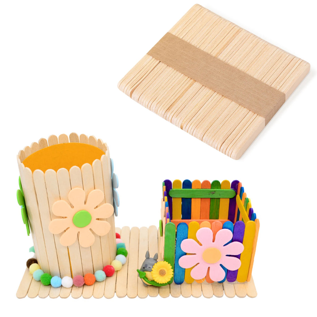 DIY Wooden Sticks 50/100/150pc – Miniature & Craft Projects
