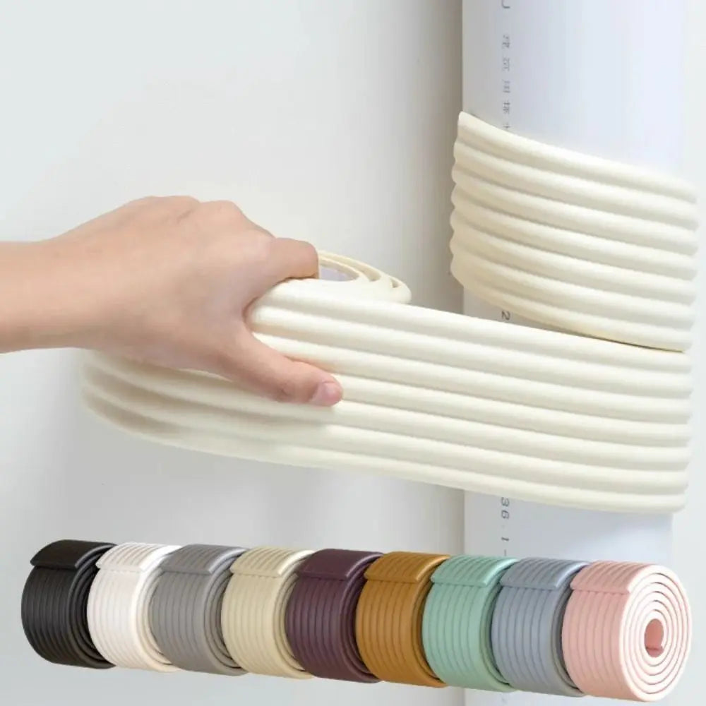 Self-Adhesive Decorative Pipe Cover Strip – PVC 2m×8cm Pipe Cover Strip Zpaxo
