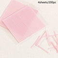 50/200Pcs Disposable Invisible Thin Nose Stickers For Nose Face Skincare Beauty Ultra Thin Paper Facial For Beauty Salon Zpaxo 200Pcs