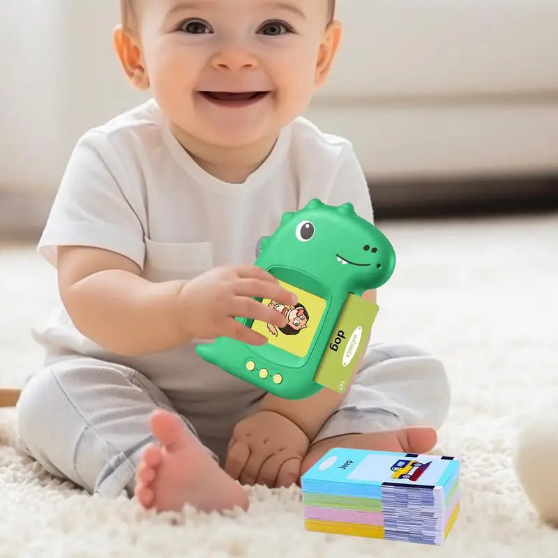 Talking Flash Cards Talking Cards For Toddler Educational Interactive Machine Games For Aged 1-3 Baby Kids Girls Children Zpaxo