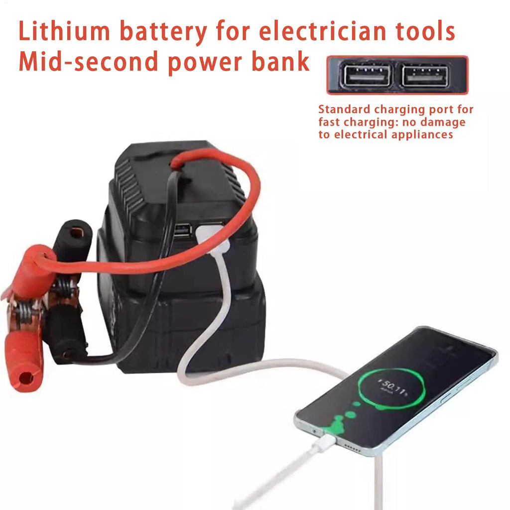 Portable Car Battery Jump Starter Lithium Booster Power Bank Quick