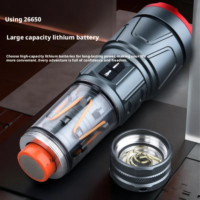 ESMARTER USB Rechargeable LED Flashlight – Waterproof Torch