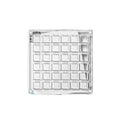36 grids Acrylic Seashell Display Box with Magnets Durable Starfishs Trinket Storage Case for Bead Nail Jewelry Zpaxo WHITE