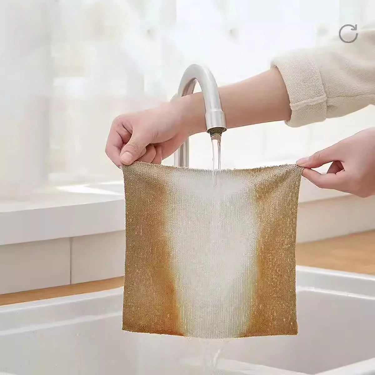 Box Pull-out Disposable Rags Kitchen Household Absorbent Microfiber