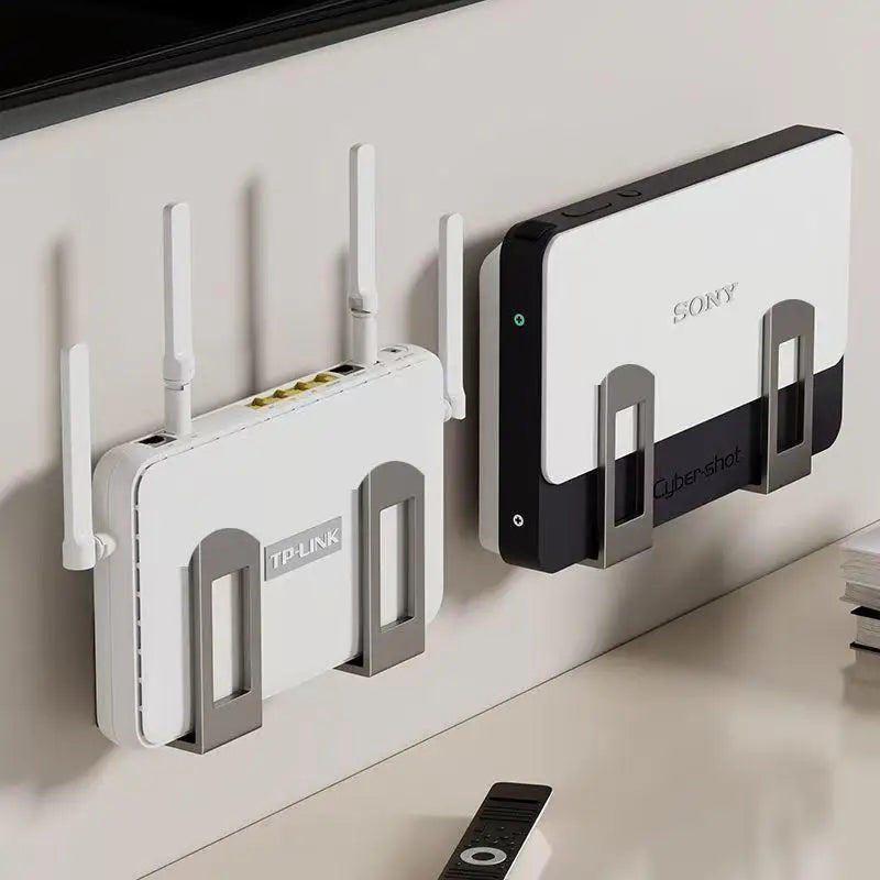 Home Router Storage Box Wall Artifact Set-top Wall-mounted Fixture