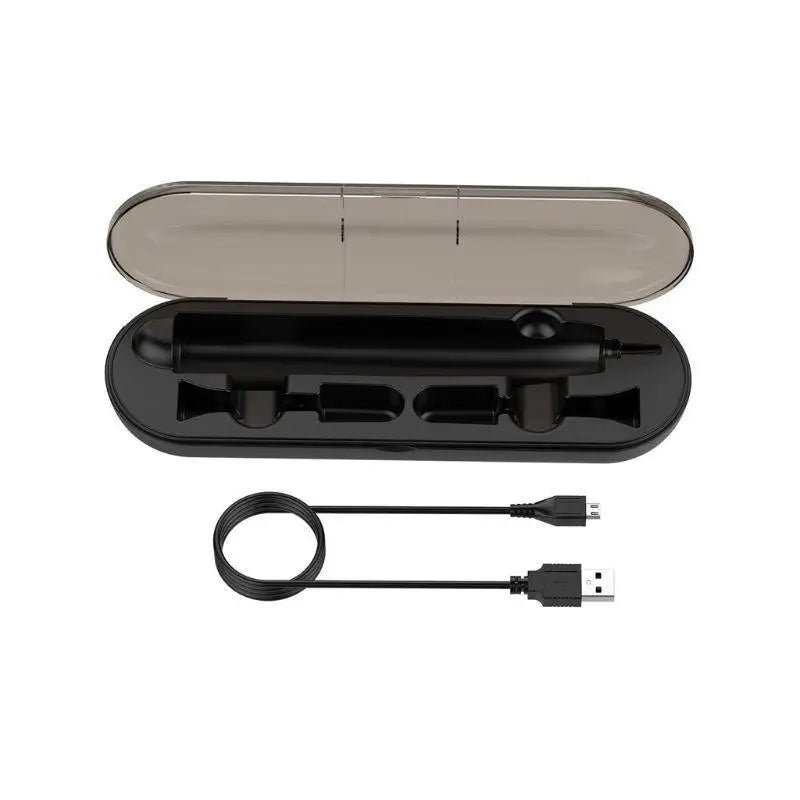 652F Portable USB for DiamondClean Electric Toothbrush Zpaxo Black CN