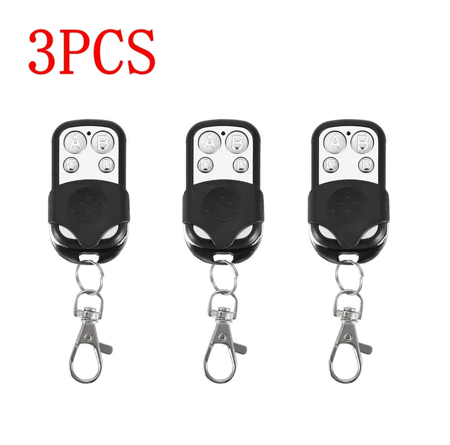 1 2 5 Universal Garage Door Control Wireless RF Remote 433MHz Zpaxo 3PCS
