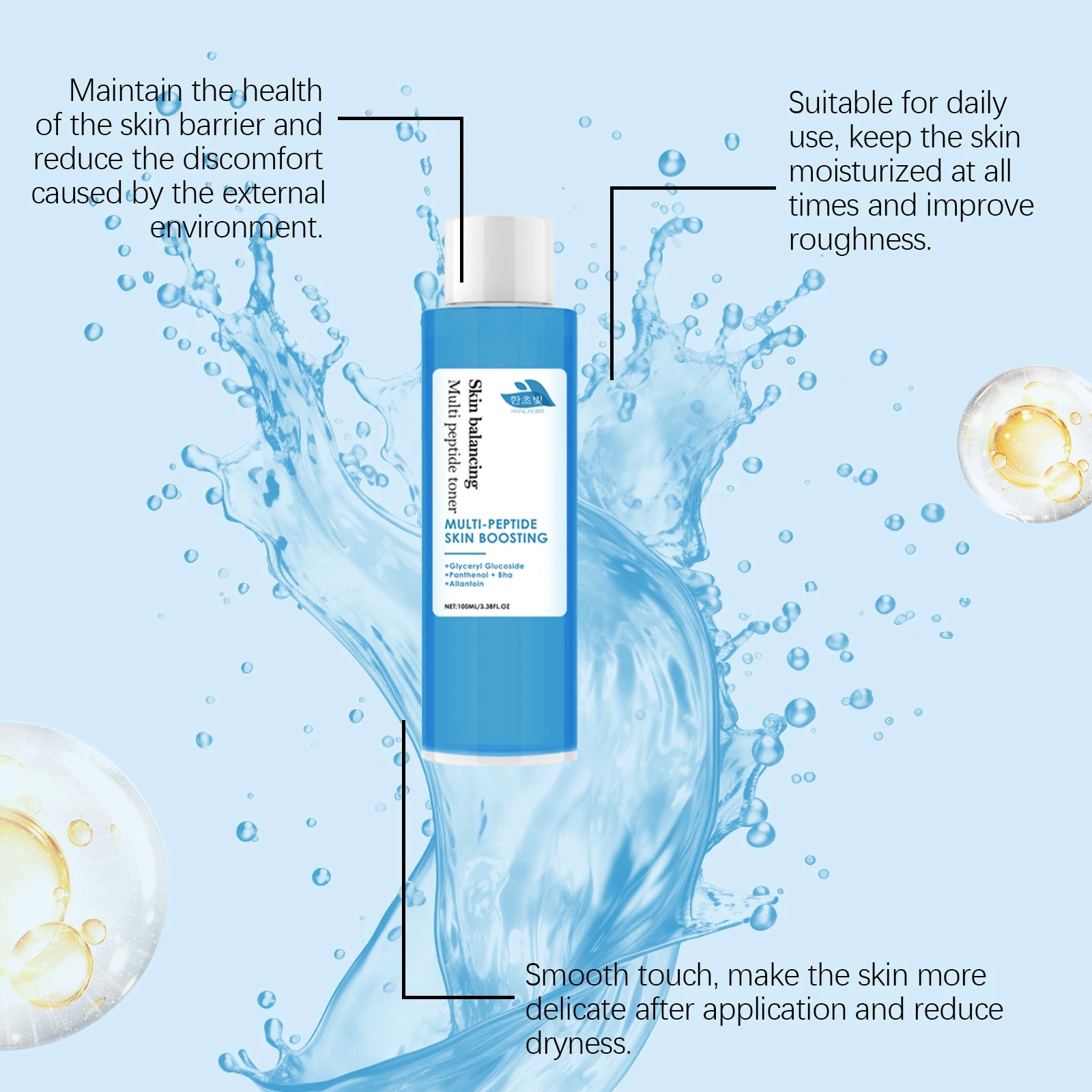 Hanchobit Deep Hydrating Toner – Gentle Daily Skin Toner 100ml Hydrating Toner Zpaxo