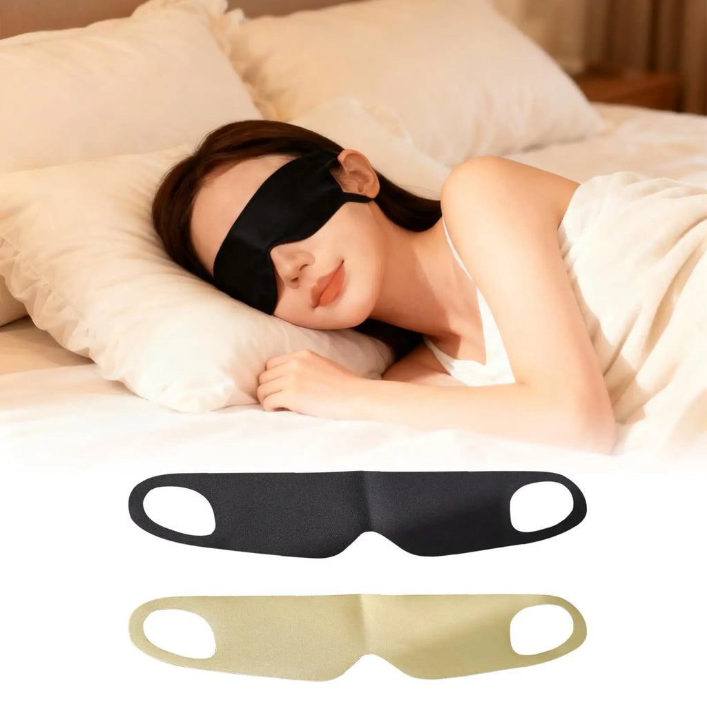 Sleeping Masque Light Blocking Cover Night Eye Elastic Strap Home