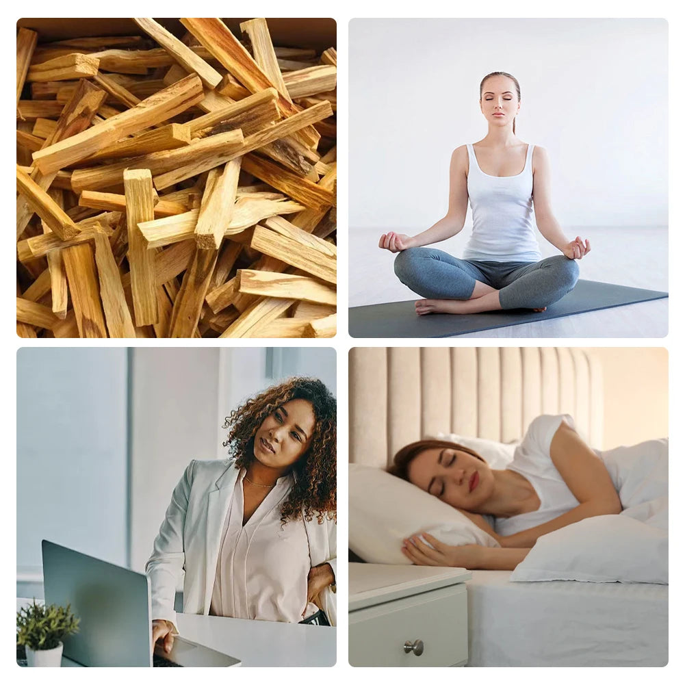 Palo Santo Sticks Natural Incense Purifying Healing Stress Relief