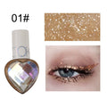 1PC Fine Shimmer, Glitter, High Pigmentation, Silky, Non-sticky, Multi-color Eyeliner,Suitable for Music Festivals and Parties Zpaxo 01