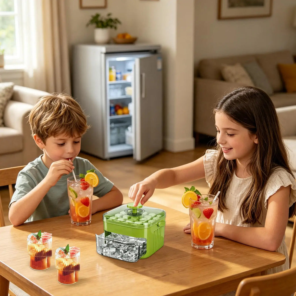 50 Grid Ice Cube Mold Reusable Refrigerator Ice Maker One-touch Easy Release Homemade Ice Cube Tray Mold Home Ice Making Tool Zpaxo